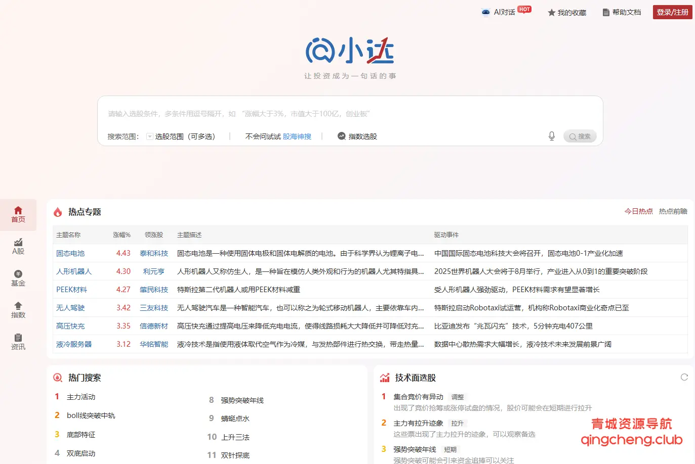 通达信问小达